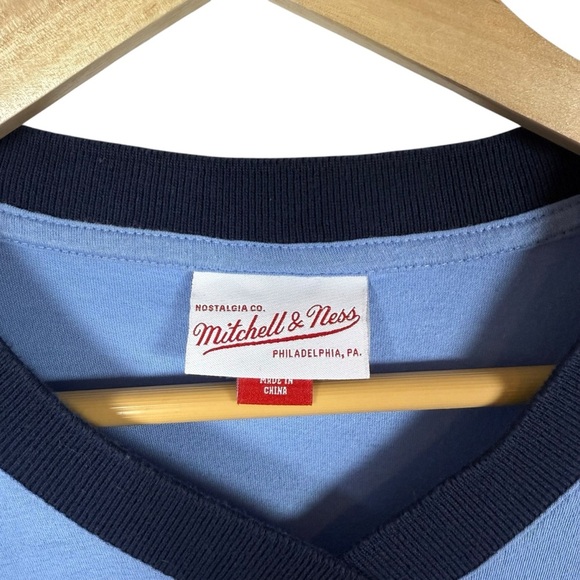RARE VINTAGE Mitchell and Ness St. Louis Cardinals Embroidered Tee Blue M - Picture 4 of 13